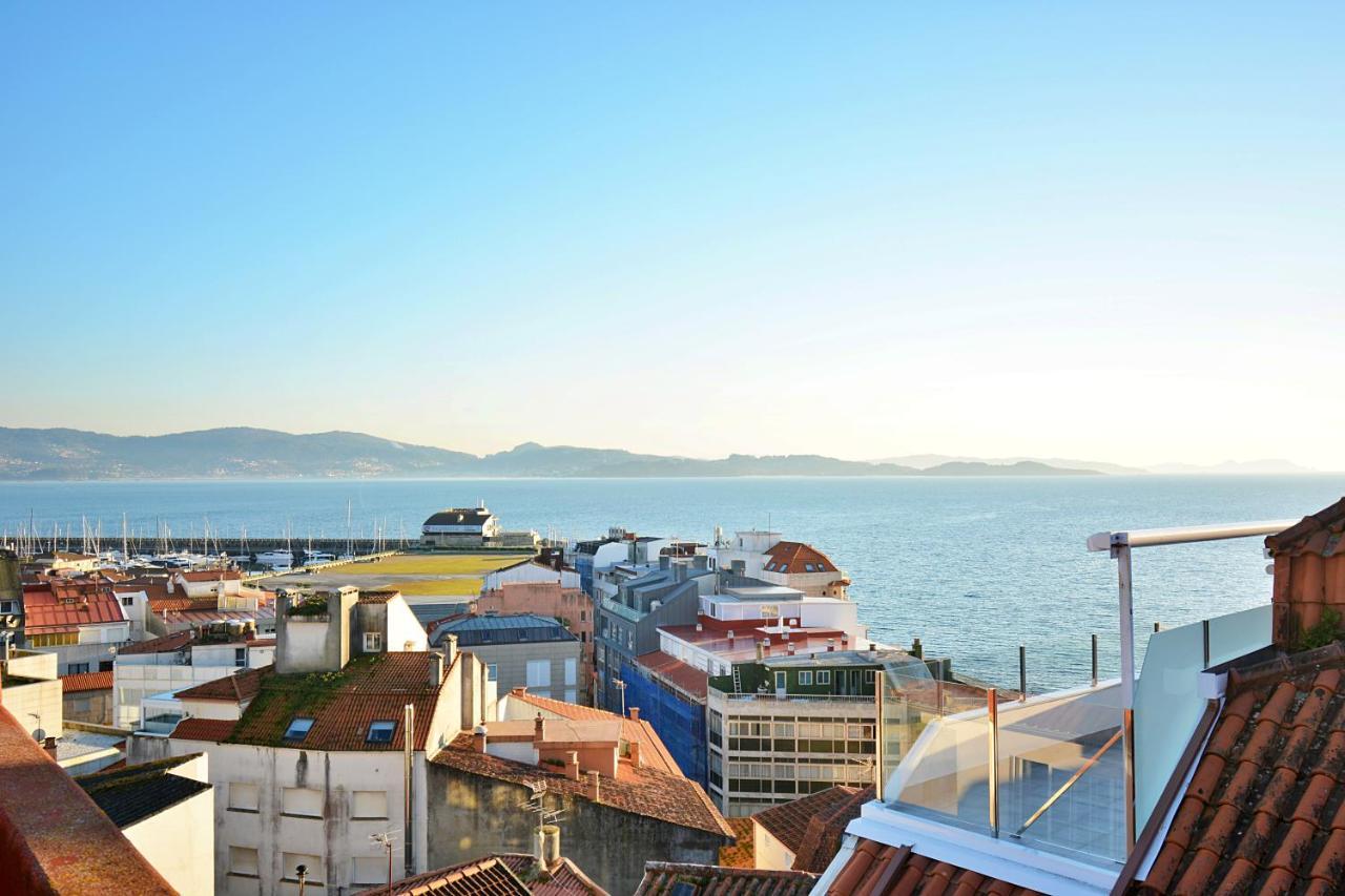 Precioso Apartamento En El Centro De Sanxenxo Dış mekan fotoğraf