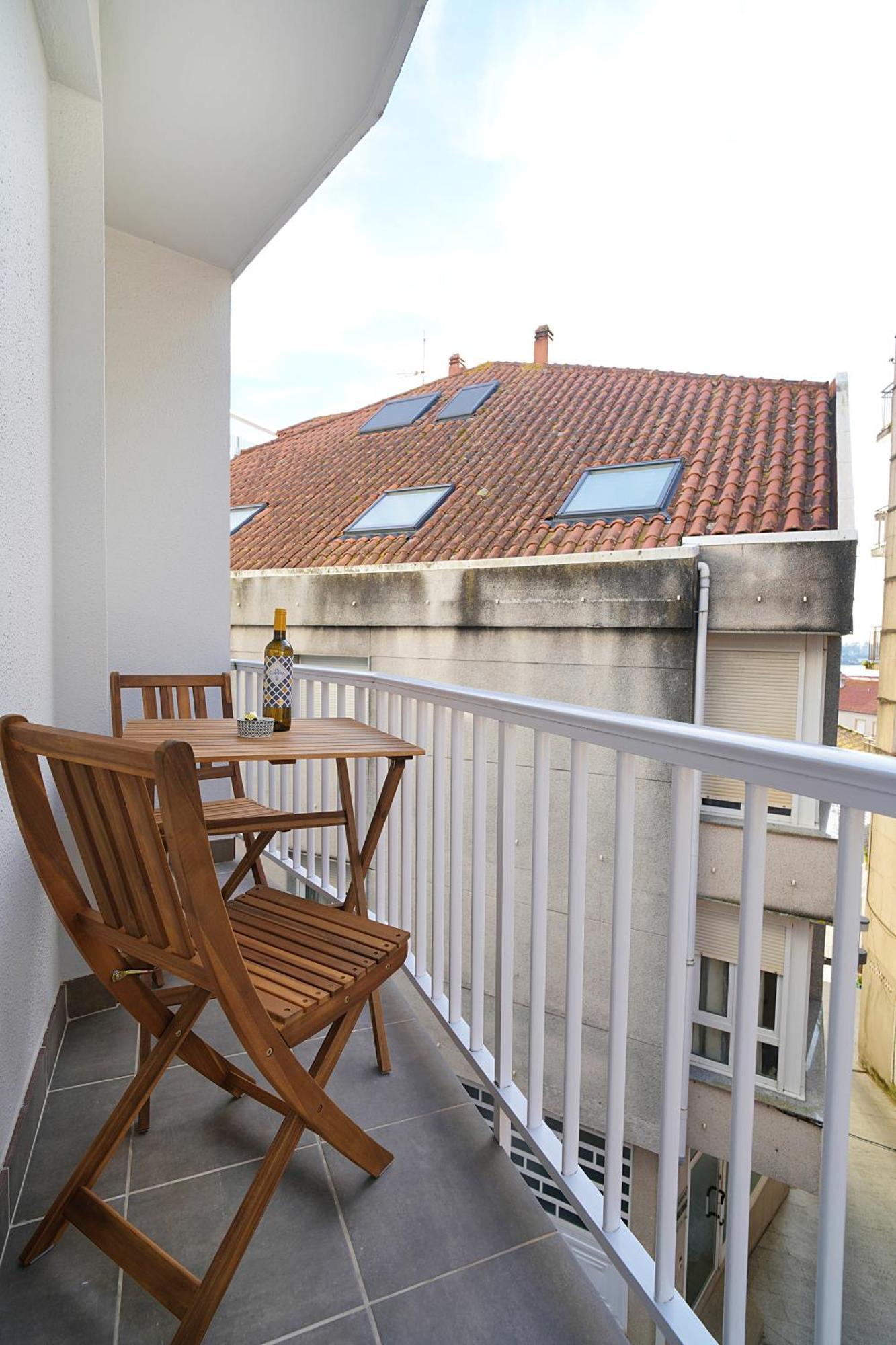Precioso Apartamento En El Centro De Sanxenxo Dış mekan fotoğraf